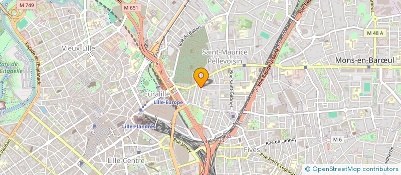 localisation de l'entreprise LMNP DEWULF-DEHONDT à LILLE