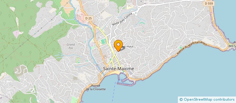 localisation de l'entreprise LMNP DITTE à SAINTE-MAXIME