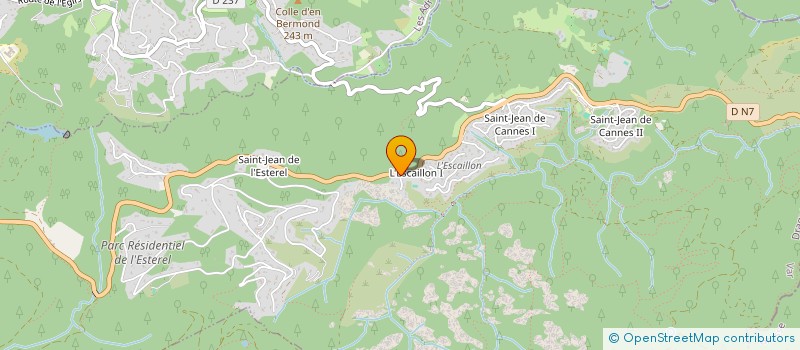 localisation de l'entreprise LMNP DJERAD-MICHEL à FREJUS