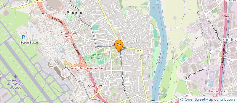 localisation de l'entreprise LMNP DORINO CRANTELLE à BLAGNAC