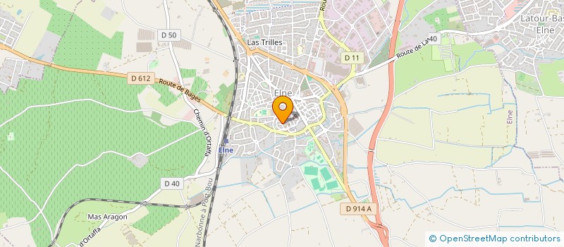 localisation de l'entreprise LMNP DROT/MENDOZA  ELNE