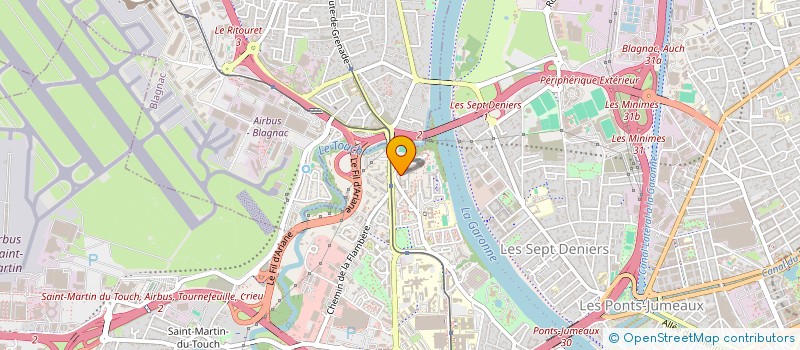 localisation de l'entreprise LMNP DUBOIS à TOULOUSE