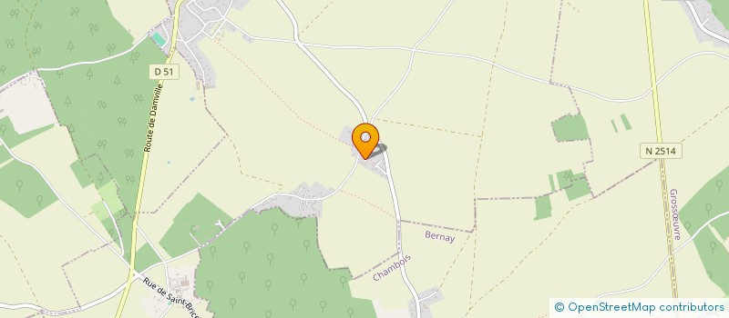 localisation de l'entreprise LMNP DUGUAY TROUIN  LE PLESSIS-GROHAN