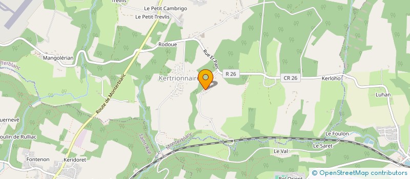 localisation de l'entreprise LMNP DUHAMEL ANNE ET SOLEN  MONTERBLANC