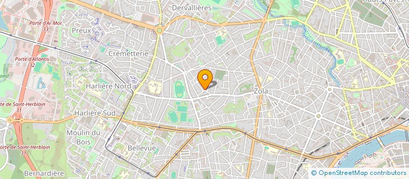 localisation de l'entreprise LMNP DUHOUX - SGORLON à NANTES