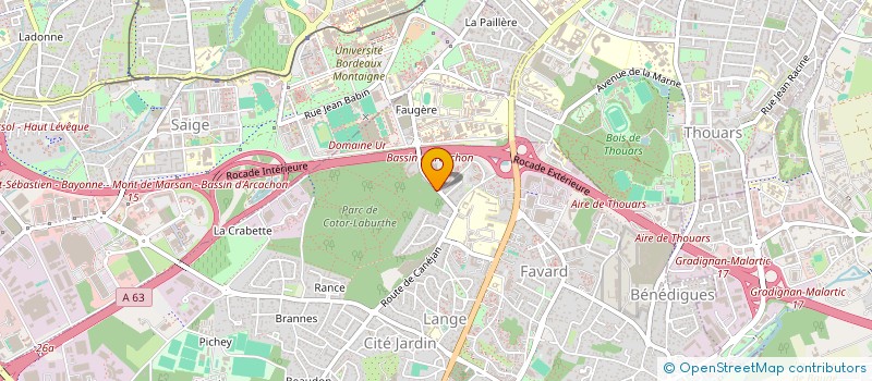 localisation de l'entreprise LMNP DULAURANS NIEMESKERN  GRADIGNAN