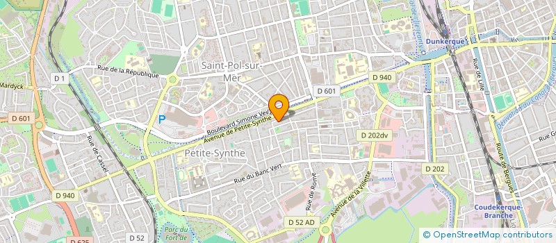 localisation de l'entreprise LMNP ELBOUCHEHATI FL à DUNKERQUE