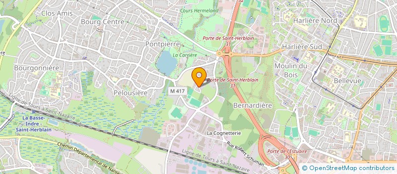 localisation de l'entreprise LMNP EPI  SAINT-HERBLAIN