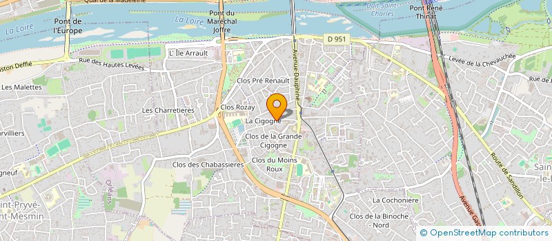 localisation de l'entreprise LMNP EPOUX LECOINTE FOUCHARD à ORLEANS