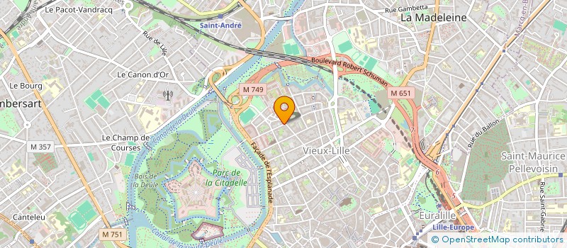 localisation de l'entreprise LMNP EPOUX LORTHIOIS à LILLE