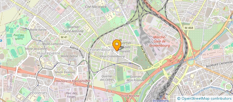 localisation de l'entreprise LMNP EPOUX SPECHT ALEXANDRE ET MAGALIE à STRASBOURG