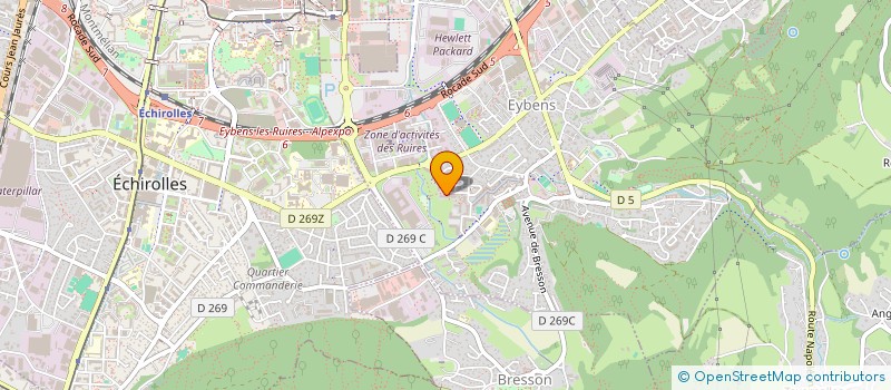 localisation de l'entreprise LMNP EYBENS ET  EYBENS