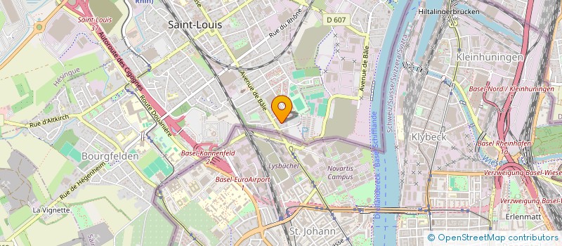 localisation de l'entreprise LMNP F. SIFFERT ET C. RENAUD  SAINT-LOUIS