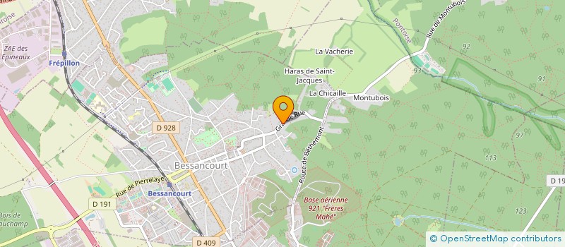 localisation de l'entreprise LMNP FABIENNE ROUX BOUDIER ET LAMBERT BOUDIER  BESSANCOURT