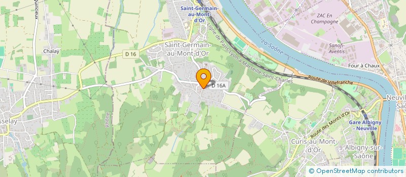 localisation de l'entreprise LMNP FANNY DUFLOT PIERRE MARRECAU  SAINT-GERMAIN-AU-MONT-D'OR