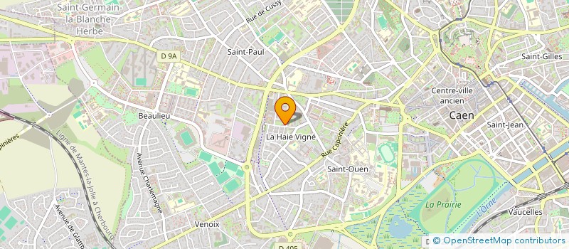 localisation de l'entreprise LMNP FAUCHEUX-BAZIN à CAEN