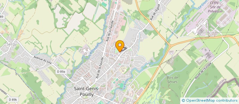 localisation de l'entreprise LMNP FAVRE-BULLE ET EL AINOUNI  SAINT-GENIS-POUILLY