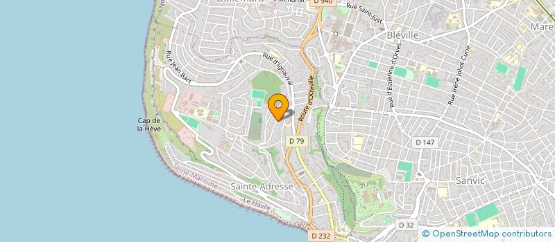 localisation de l'entreprise LMNP FECAMP  SAINTE-ADRESSE