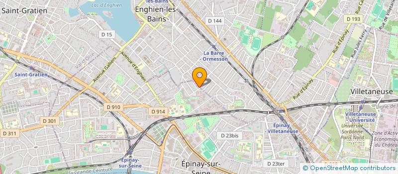 localisation de l'entreprise LMNP FERRAT FELDMAN BARO  EPINAY-SUR-SEINE