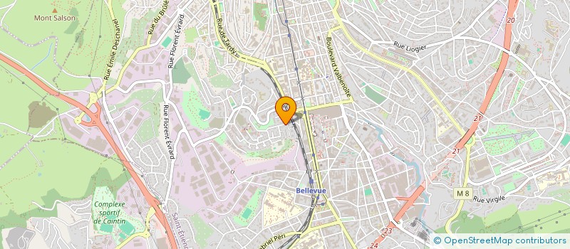 localisation de l'entreprise LMNP FERREIRA DUVERGER  SAINT-ETIENNE