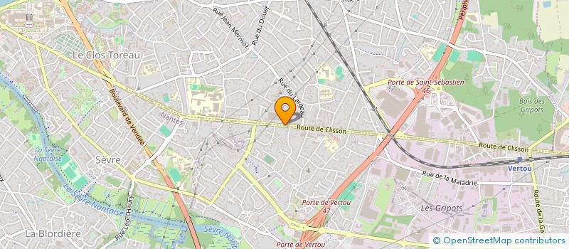 localisation de l'entreprise LMNP FLORIN  SAINT-SEBASTIEN-SUR-LOIRE