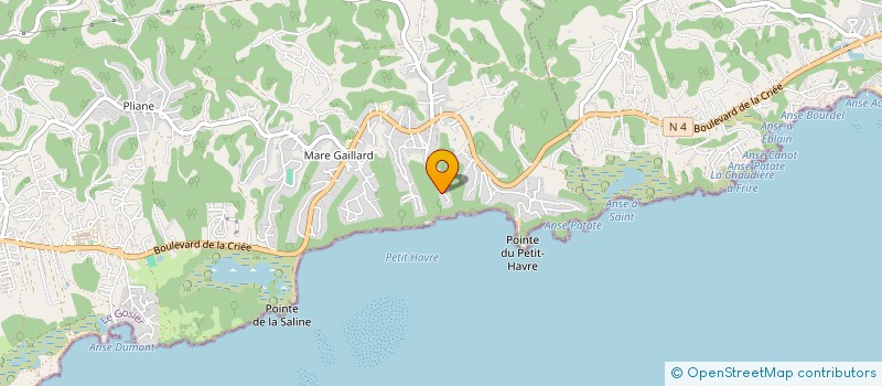 localisation de l'entreprise LMNP FLORY  LE GOSIER