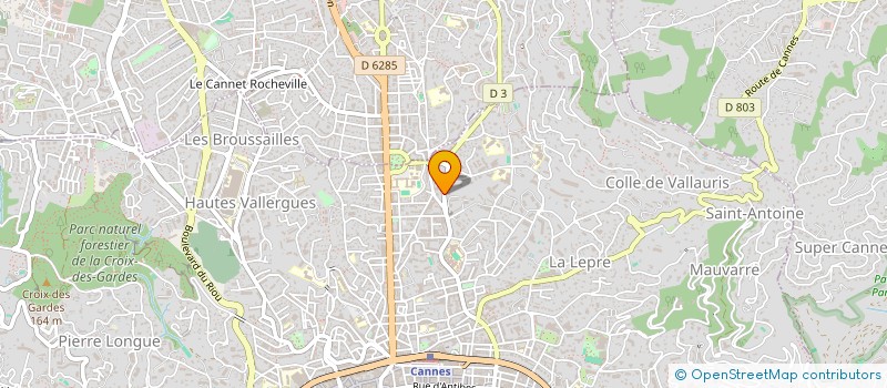 localisation de l'entreprise LMNP FORET-KARRER  CANNES