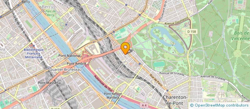 localisation de l'entreprise LMNP FORTUCCI HAMON  CHARENTON-LE-PONT