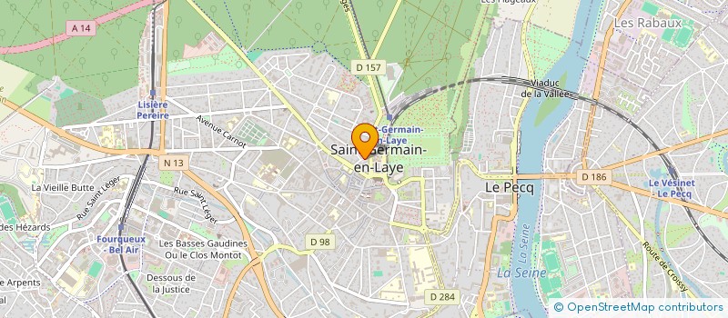 localisation de l'entreprise LMNP FOULON  SAINT-GERMAIN-EN-LAYE