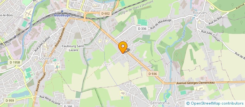 localisation de l'entreprise LMNP FOUQUET ZONTONE  ROUSIES