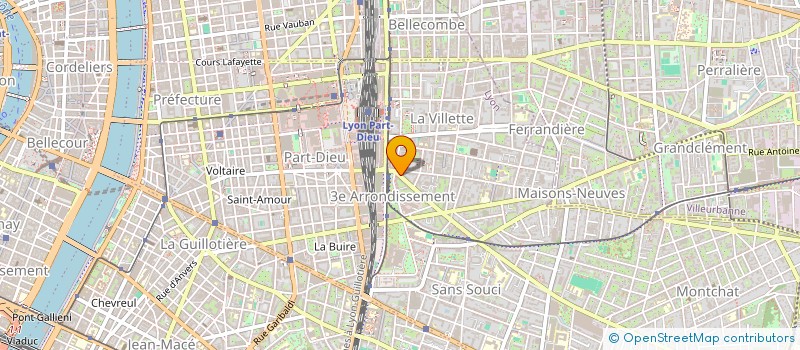 localisation de l'entreprise LMNP FOURBIN  LYON