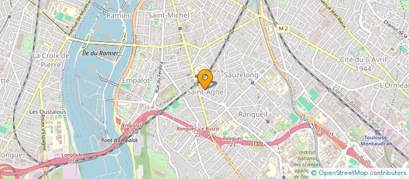 localisation de l'entreprise LMNP FOURNIER à TOULOUSE
