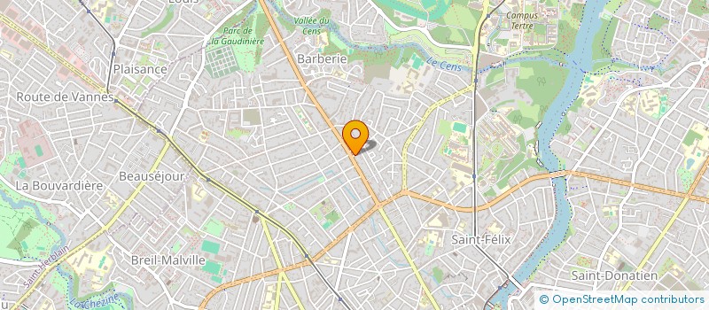 localisation de l'entreprise LMNP FOYEP TALBOURDEAU  NANTES