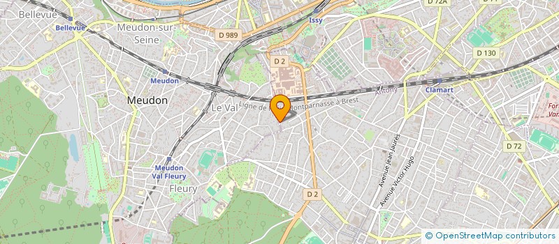 localisation de l'entreprise LMNP FRANCOIS23 à CLAMART