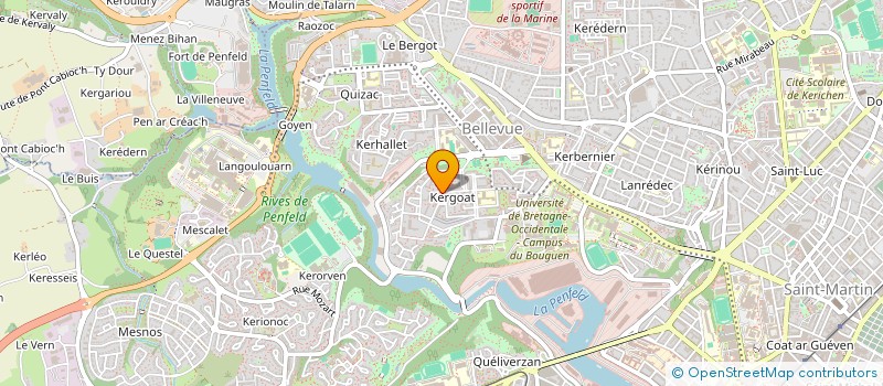 localisation de l'entreprise LMNP FRELAUT-COLLIN à BREST