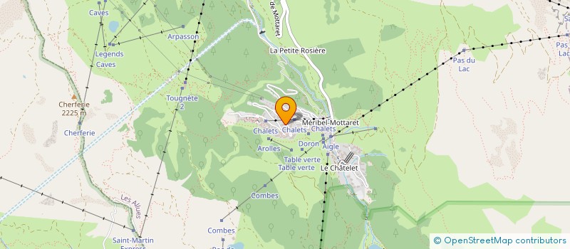 localisation de l'entreprise LMNP GAILLARD  LES ALLUES