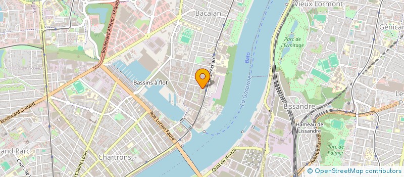 localisation de l'entreprise LMNP GAMEIRO  BORDEAUX