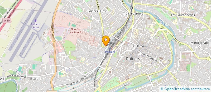 localisation de l'entreprise LMNP GAROTIN  POITIERS