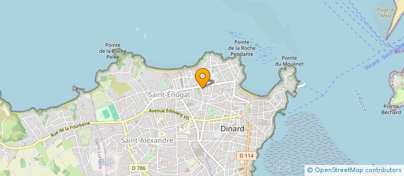localisation de l'entreprise LMNP GASTEBOIS DINARD  DINARD