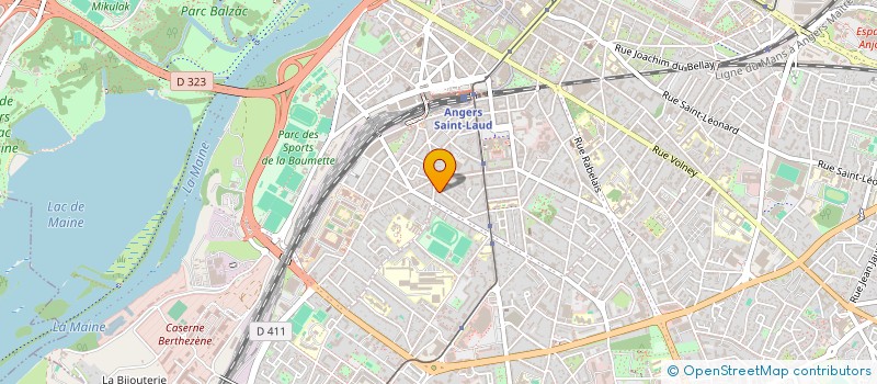 localisation de l'entreprise LMNP GAUTRET FREOUR à ANGERS