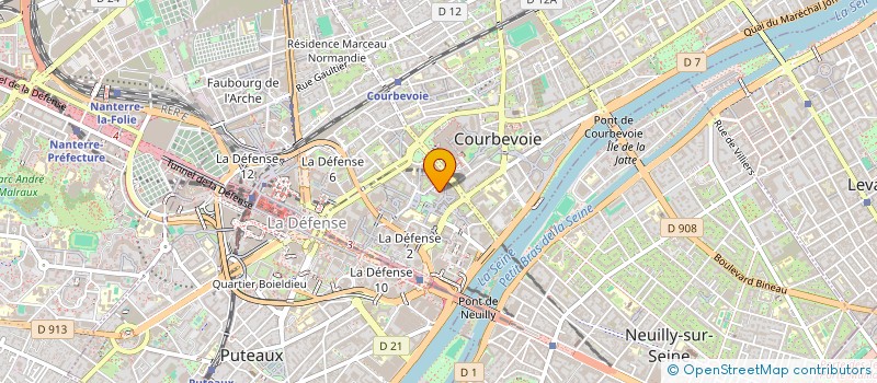 localisation de l'entreprise LMNP GERALDINE PADILLA VILLAMOR à COURBEVOIE