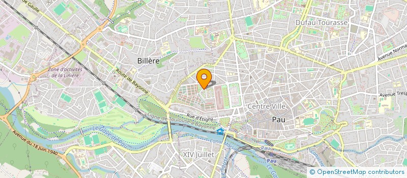 localisation de l'entreprise LMNP GERLEC à PAU
