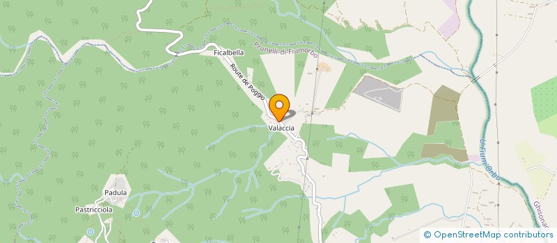 localisation de l'entreprise LMNP GIGLIBIANCA à PRUNELLI-DI-FIUMORBO