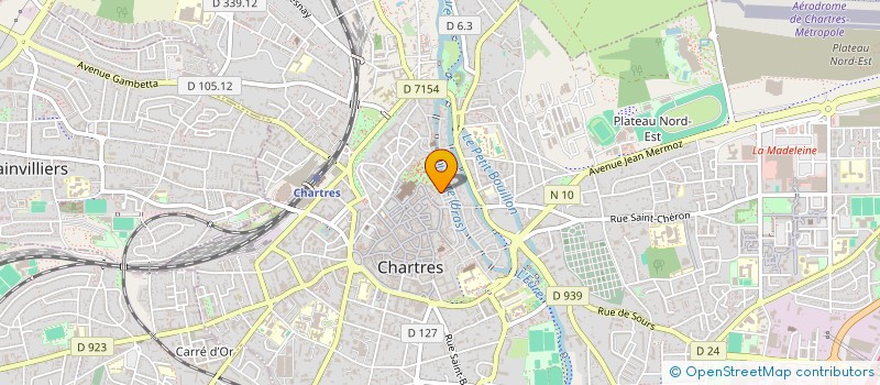 localisation de l'entreprise LMNP GIRARD à CHARTRES