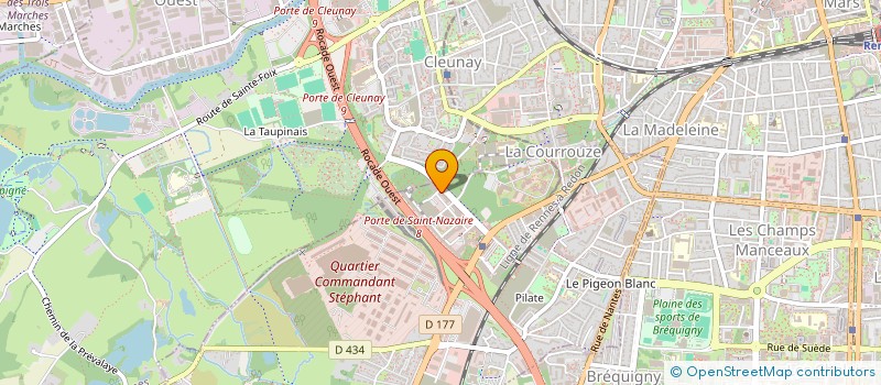 localisation de l'entreprise LMNP GIRARD DILHAC  SAINT-JACQUES-DE-LA-LANDE