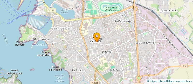 localisation de l'entreprise LMNP GOBIN  SAINT-MALO