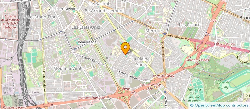 localisation de l'entreprise LMNP GODARD BREFORT  LYON