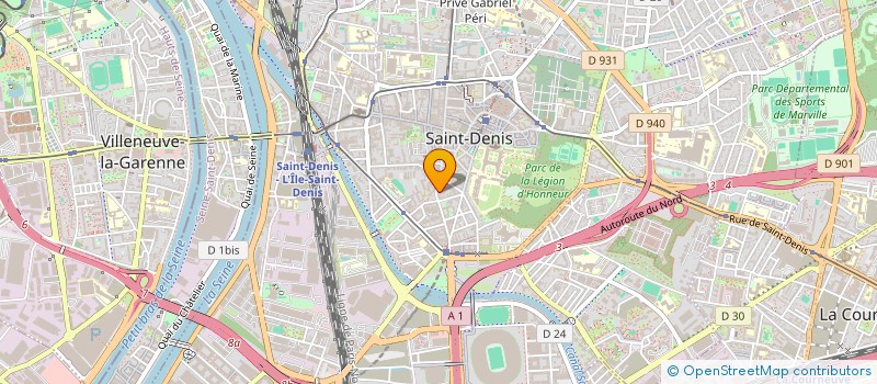localisation de l'entreprise LMNP GODAT-CARPIO  SAINT-DENIS