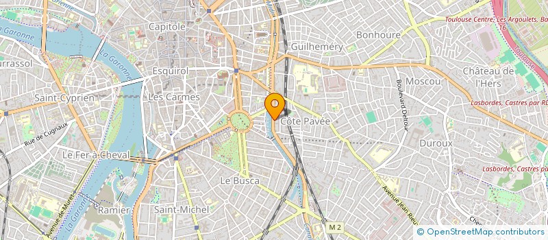 localisation de l'entreprise LMNP GONZALEZ à TOULOUSE
