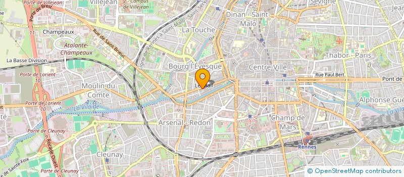 localisation de l'entreprise LMNP GOURAUD-THELOU  RENNES